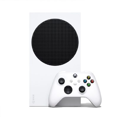 Microsoft – Xbox Series S 512 GB All-Digital (Disc-Free Gaming) – Holiday Console – White