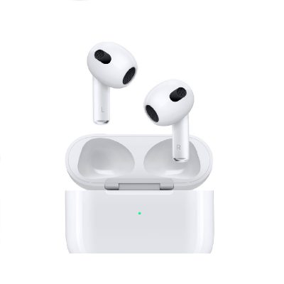 Apple – AirPods (3rd generation) with Lightning Charging Case – White